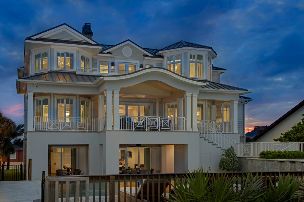 seawatch house exterior evening
