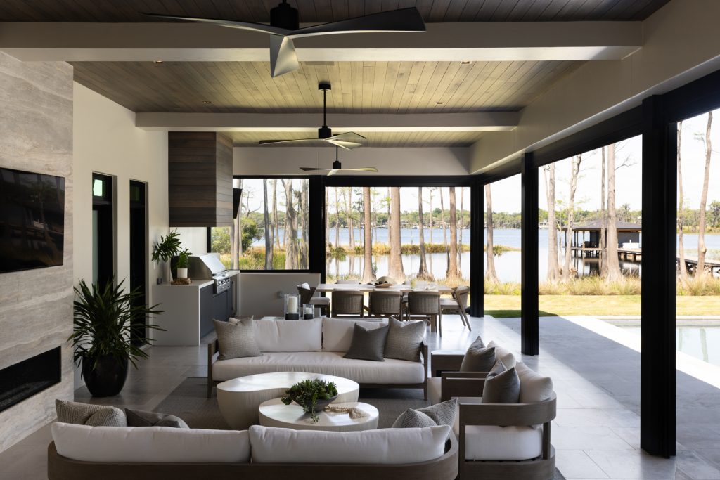 ardent house project by brooks design studio outdoor living