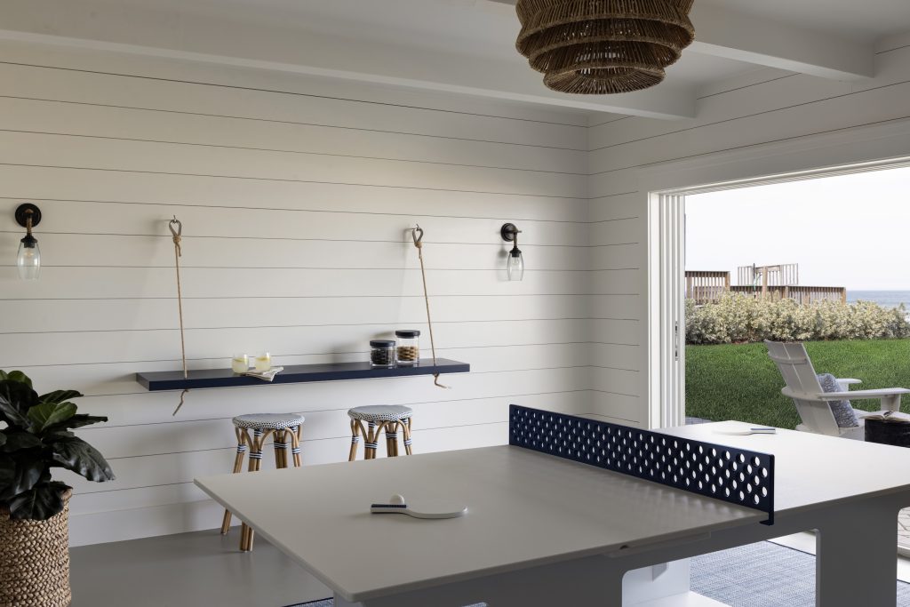 The guest quarters project by brooks design studio game room