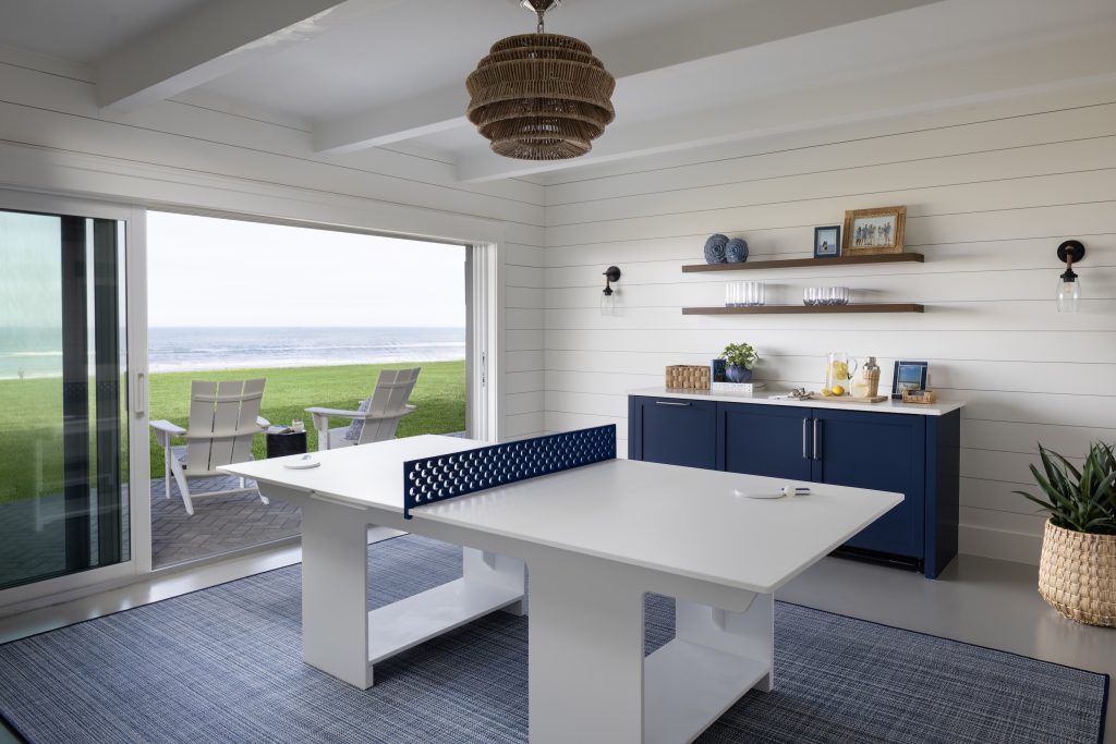 The guest quarters project by brooks design studio game room