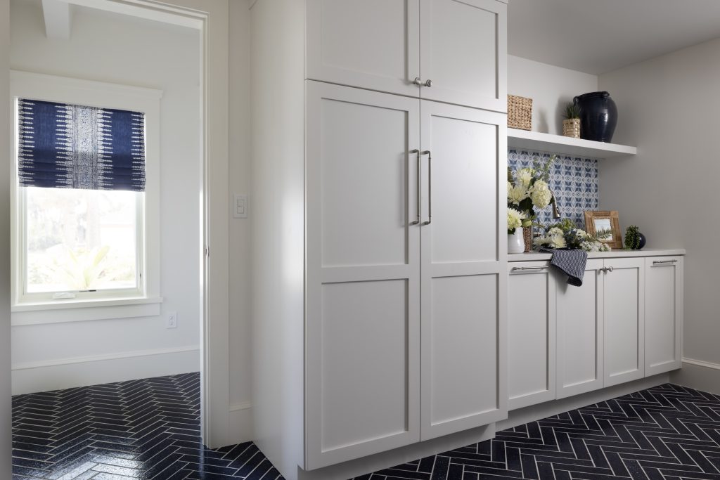 The guest quarters project by brooks design studio mudroom
