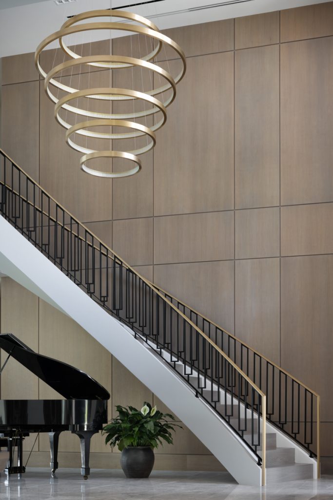 ardent house project by brooks design studio foyer