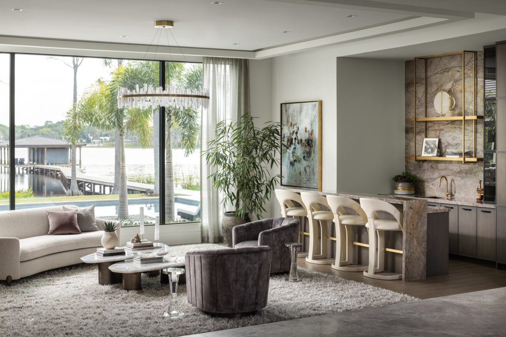 ardent house project by brooks design studio formal living