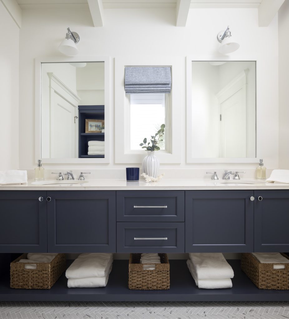 The guest quarters project by brooks design studio guest bath