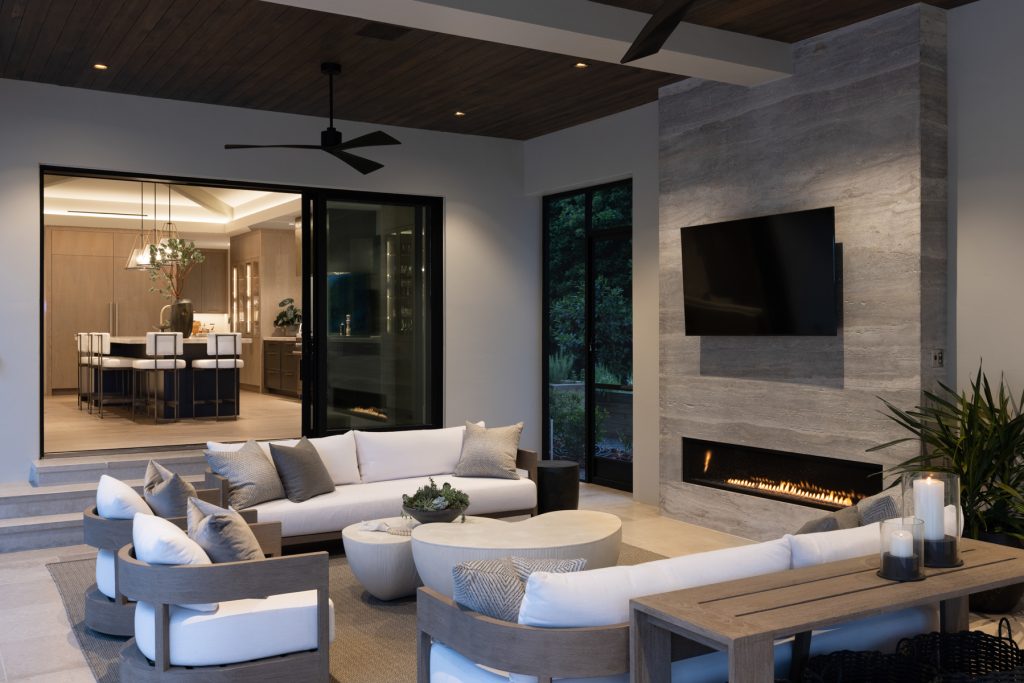 ardent house project by brooks design studio outdoor living
